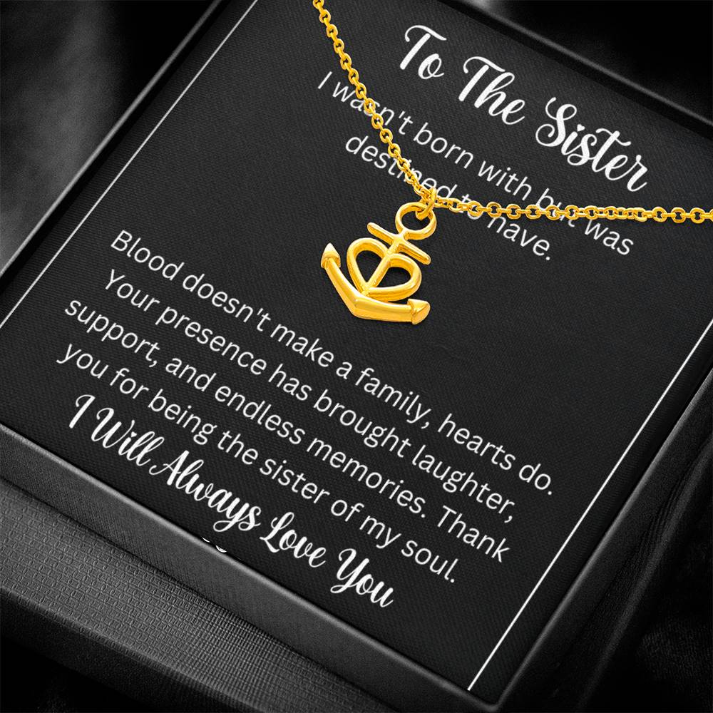 Soul Sister Anchor Pendant