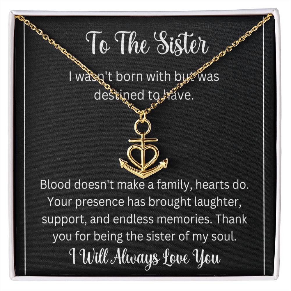 Soul Sister Anchor Pendant