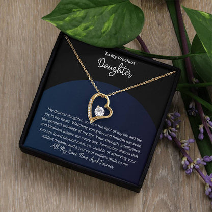 Unique Gift For Daughter - Forever Love Necklace