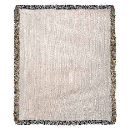 Mom's Garden- Heirloom Woven Blanket (Portrait)