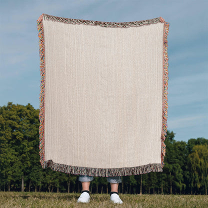 Mom's Garden- Heirloom Woven Blanket (Portrait)