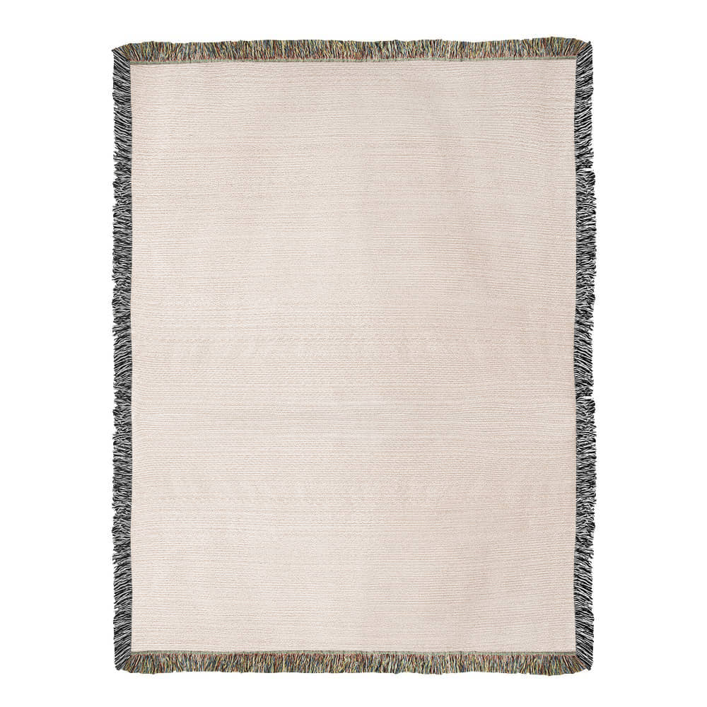 Mom's Garden- Heirloom Woven Blanket (Portrait)