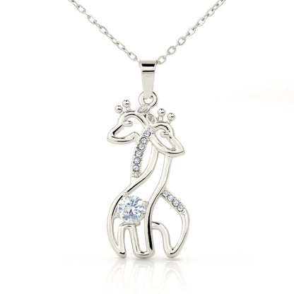 Daughter in Law Giraffe Necklace