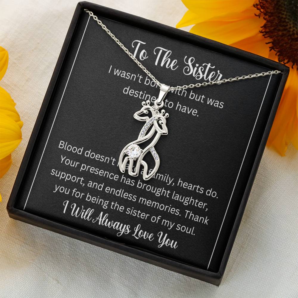 Soul Sister Giraffe Charm Necklace