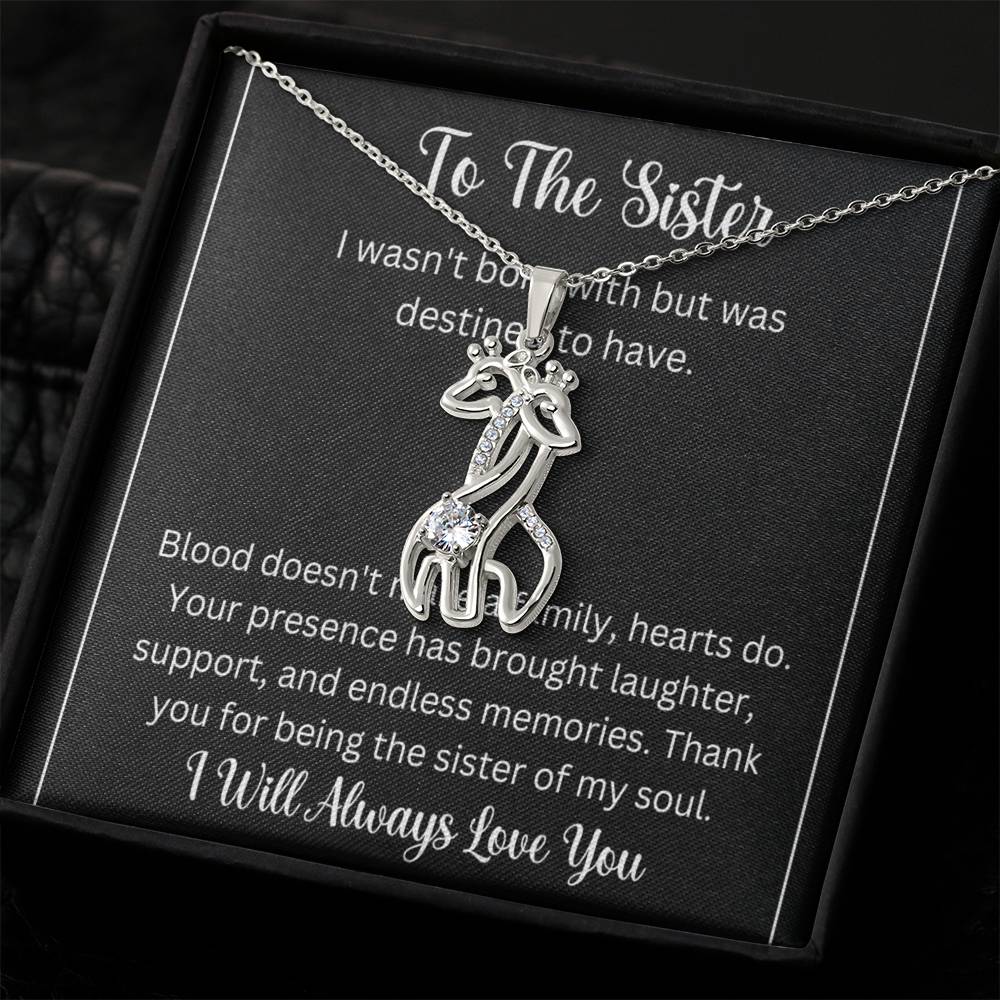 Soul Sister Giraffe Charm Necklace