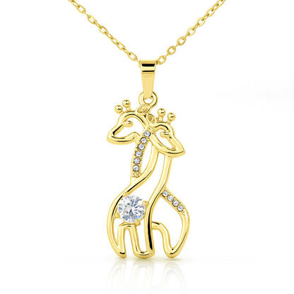 Daughter in Law Giraffe Necklace