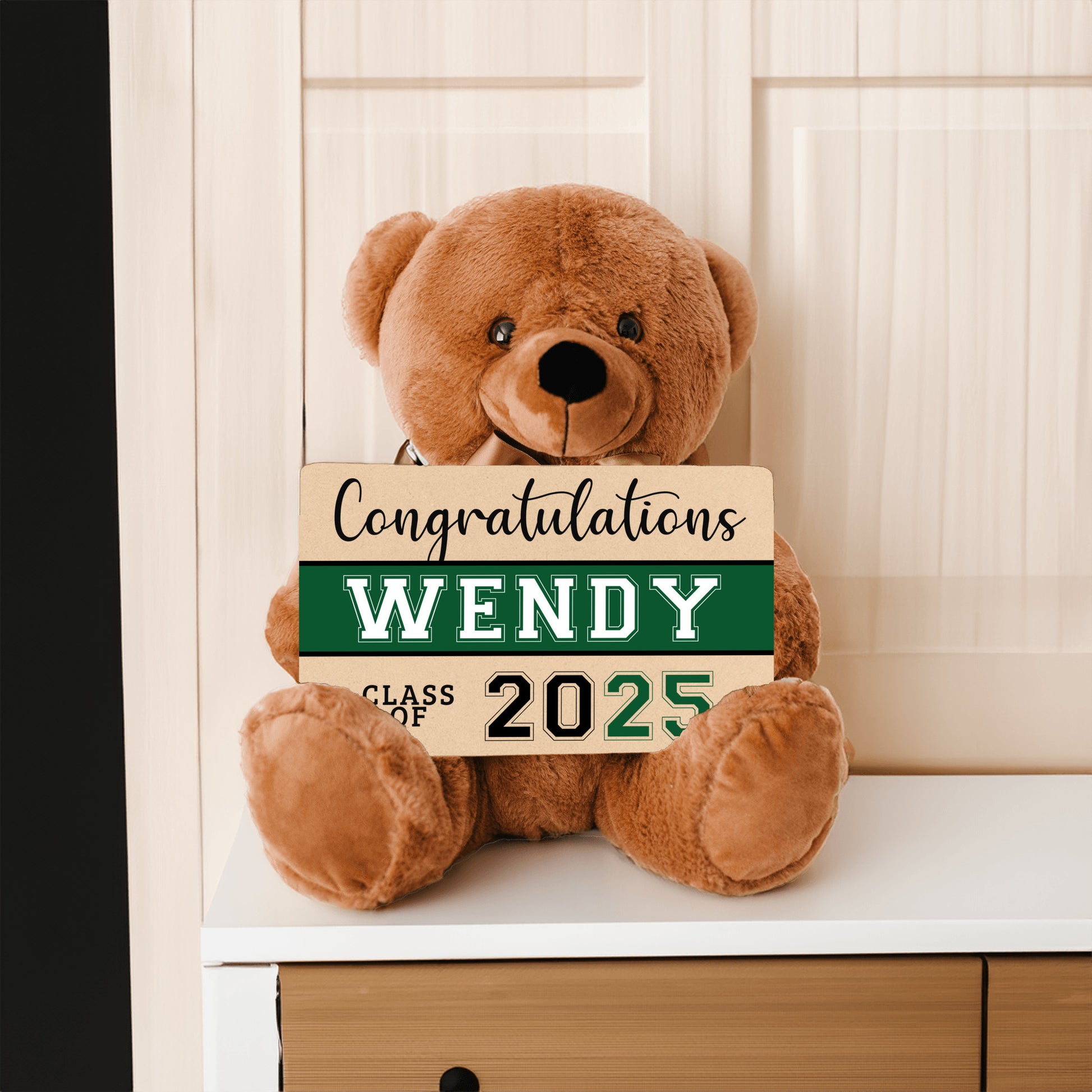 Personalized Graduation Teddy Bear, Graduation Gifts For Her With